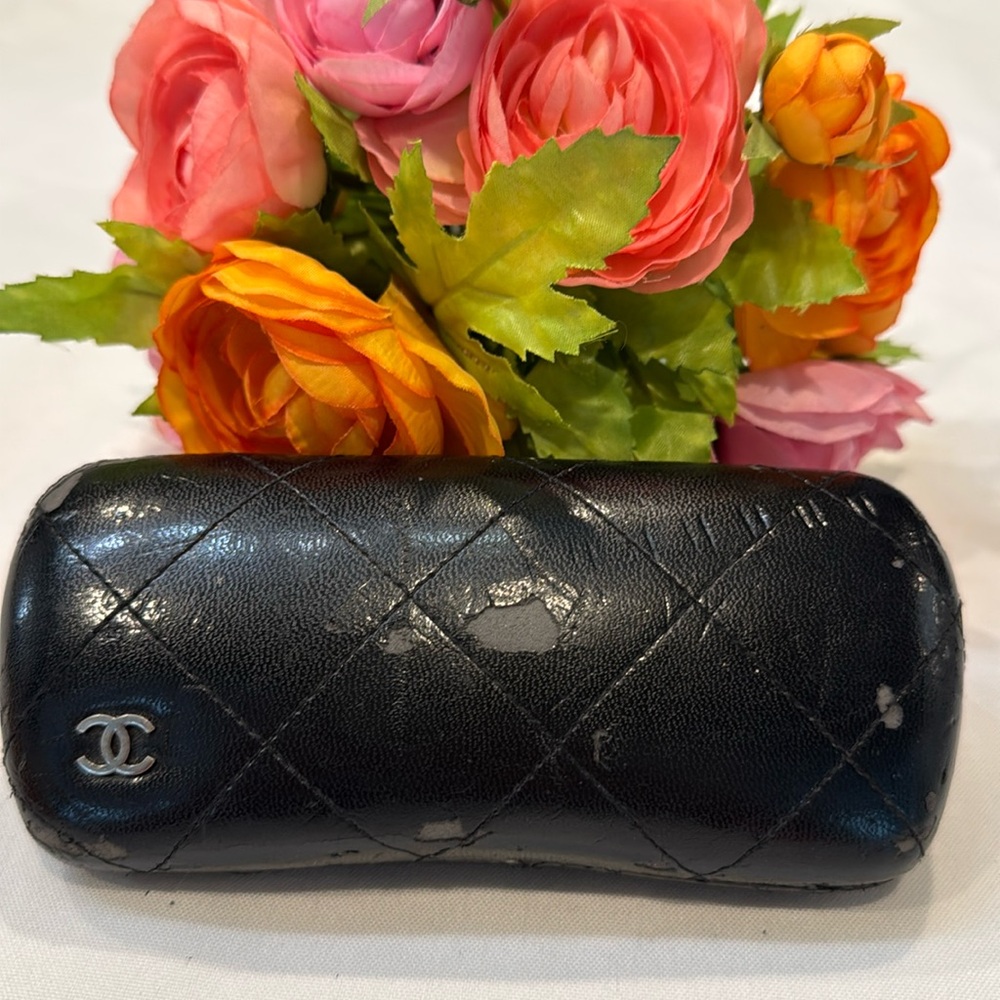 Authentic CHANEL sunglasses case